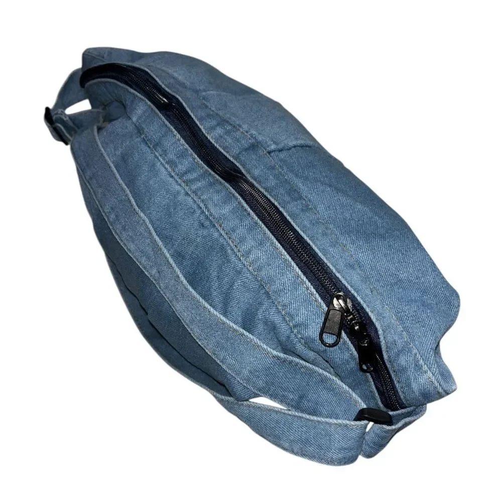 Denim Crossbody Sling Bag Unisex